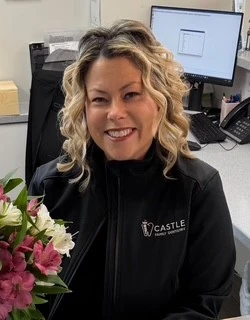 Rachel, a receptionist at Castle Family Dentistry.